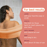 CLEANLOGIC Bath and Body Exfoliating Stretch Cloth - Assorted-856091001040-LR-233150-5-LR eShop