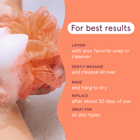 CLEANLOGIC Bath and Body Tie Dye Mesh Sponge - Assorted-813606025939-LR-353733-2-LR eShop