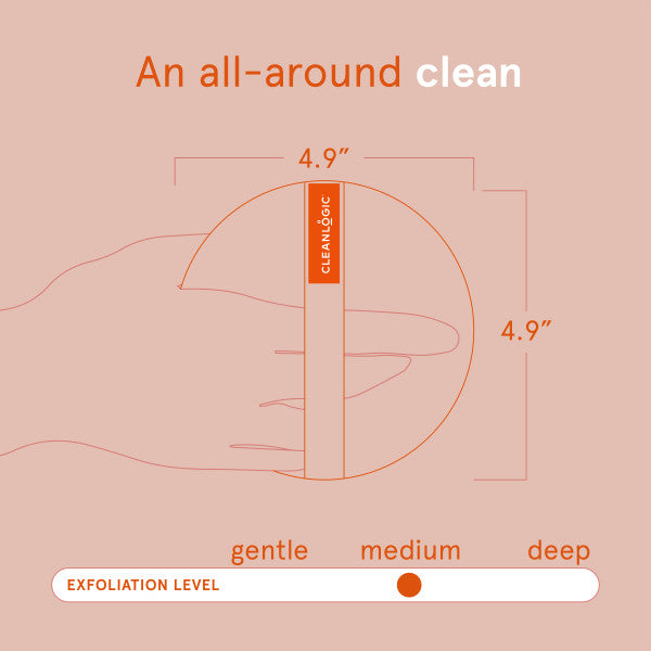 CLEANLOGIC Bath & Body Dual-Texture Body Exfoliator - Assorted-813606025830-LR-350994-3-LR eShop