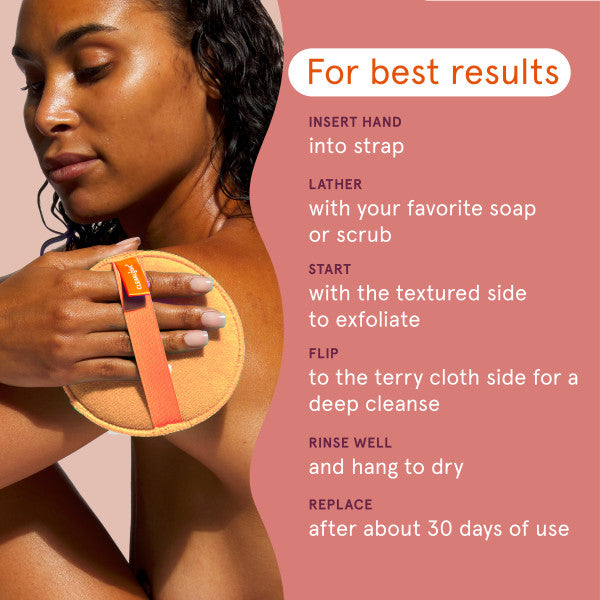 CLEANLOGIC Bath & Body Dual-Texture Body Exfoliator - Assorted-813606025830-LR-350994-4-LR eShop