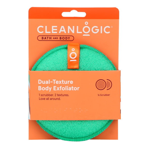 CLEANLOGIC Bath & Body Dual-Texture Body Exfoliator - Assorted-856091001026-LR-233149-1-LR eShop