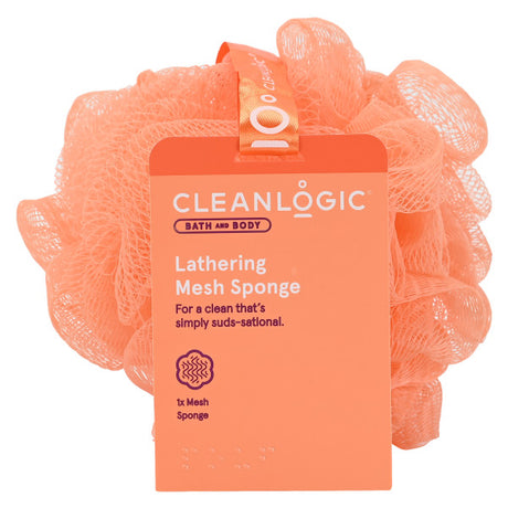 CLEANLOGIC Bath & Body Lathering Mesh Sponge - Assorted-856091000364-LR-276908-1-LR eShop