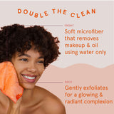 CLEANLOGIC Bath & Body Sensitive Skin Dual-Texture Face Cloth - Assorted-813606023560-LR-344407-4-LR eShop