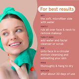 CLEANLOGIC Bath & Body Sensitive Skin Dual-Texture Face Cloth - Assorted-813606023560-LR-344407-5-LR eShop