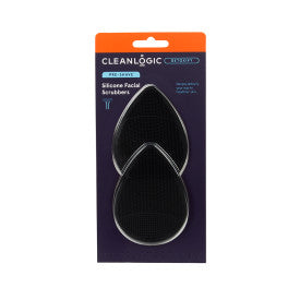 CLEANLOGIC Detoxifying Silicone Facial Scrubbers, 2 count-813606028930-LR-358111-1-LR eShop