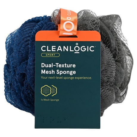 CLEANLOGIC Sport Dual-Texture Mesh Sponge - Assorted-856091002481-LR-311047-1-LR eShop