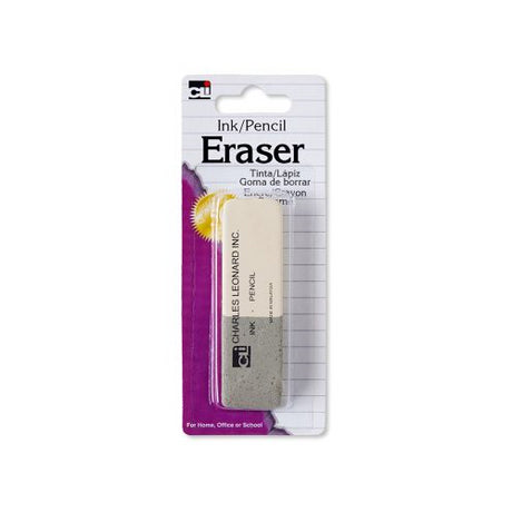 CLi 2 Sided Ink and Pencil Eraser - White & Gray-026487807956-LR-294486-1-LR eShop