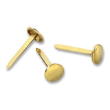 CLi Brass Plated .75" Round Head Fasteners, 50 count-026487303755-LR-296393-2-LR eShop