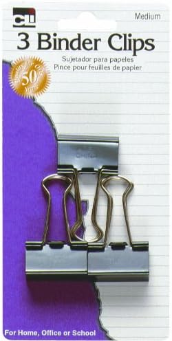 CLi Medium Black Binder Clips, 3 count-026487505005-LR-295574-1-LR eShop