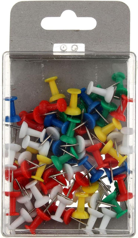 CLi Push Pins in Reusable Box - Assorted, 60 count-026487790609-LR-254325-2-LR eShop