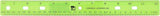 CLi Translucent Plastic Ruler with Double Bevel - Assorted, 12 Inches-026487803361-LR-302054-1-LR eShop