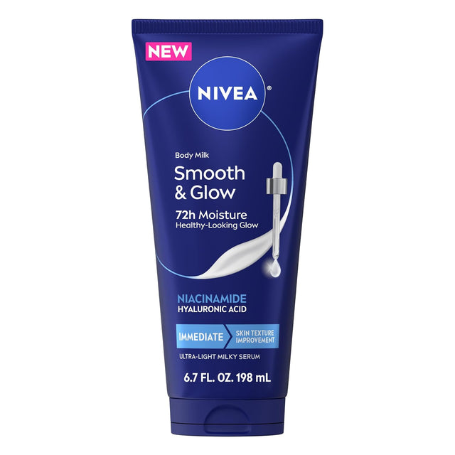 Click to see full view NIVEA Body Milk Smooth and Glow Ultra-Light Milky Serum, 6.7 oz-072140043315-LR-364201-1-LR eShop