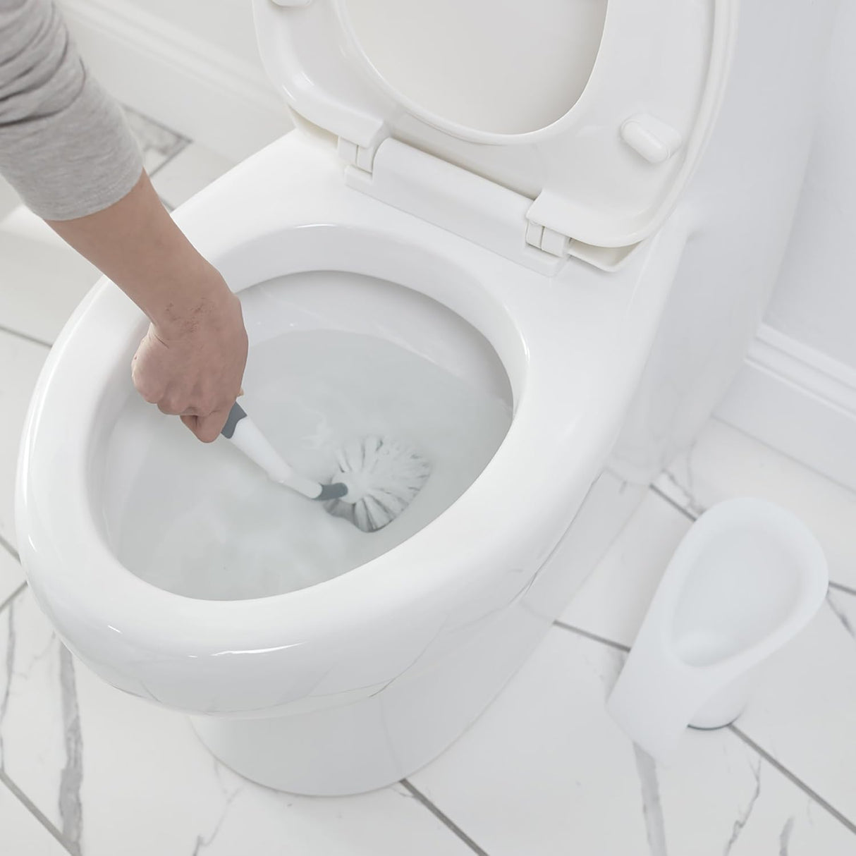 CLOROX Flex Toilet Bowl Brush with Caddy-765060196000-LR-292842-5-LR eShop