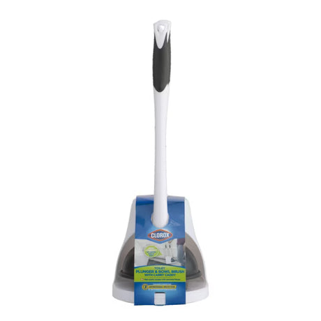 Clorox Plunger & Toilet Brush with Carry Caddy-070982051949-LR-349287-2-LR eShop