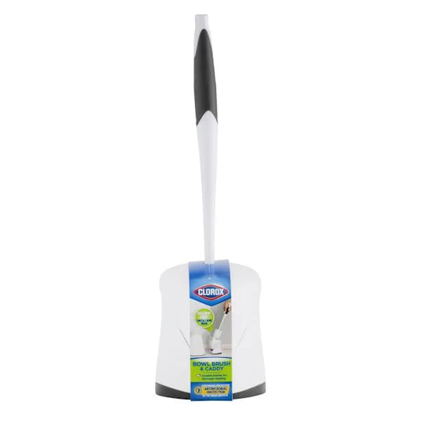 CLOROX Toilet Bowl Brush With Hideaway Caddy-070982051956-LR-349288-1-LR eShop