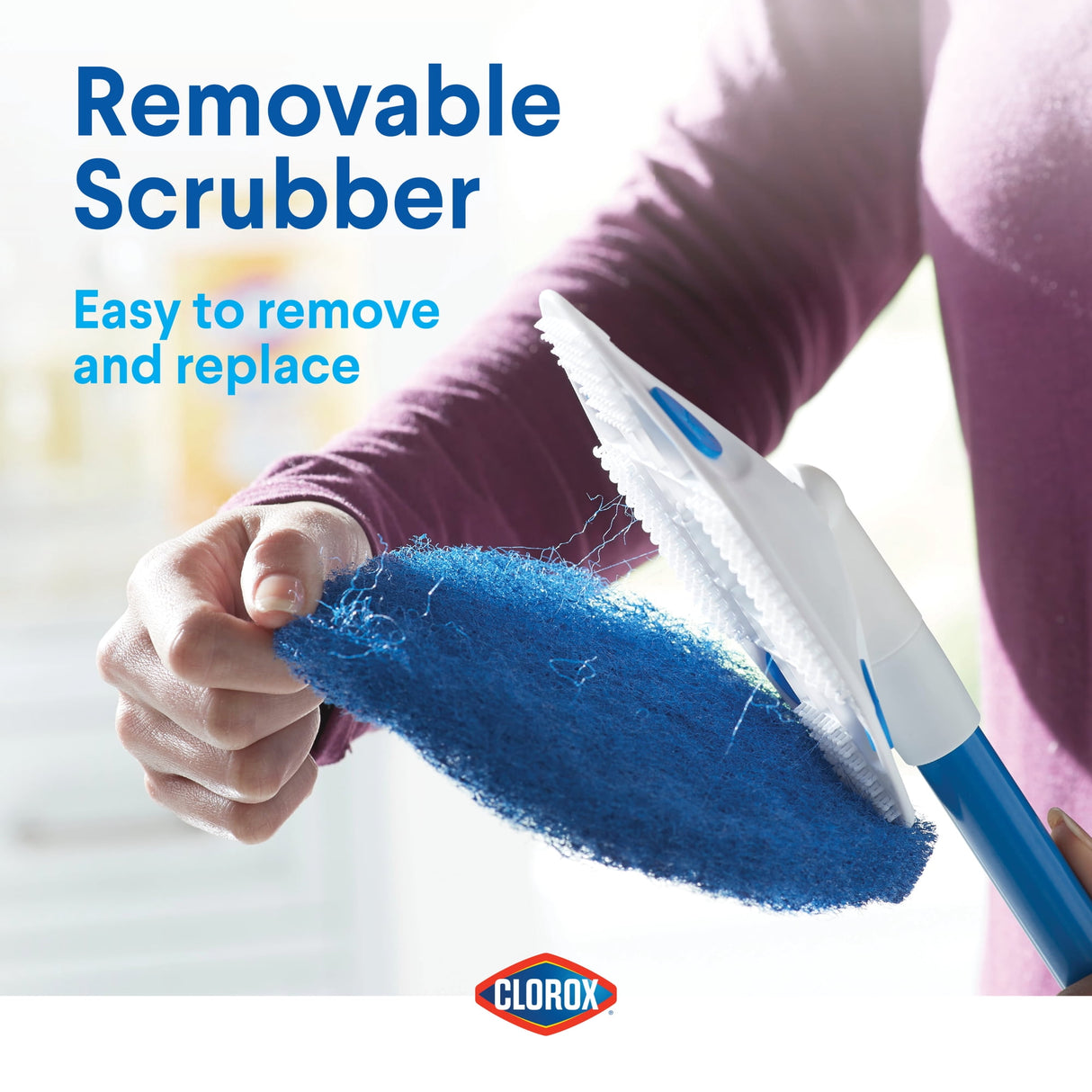 Clorox Tub and Tile Scrubber Refill for Extendable Tub & Tile Scrubber-765060786003-LR-337171-7-LR eShop