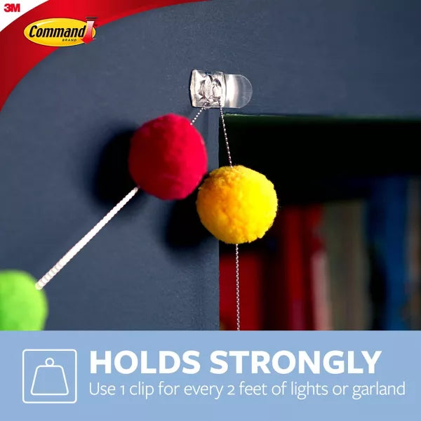 Command Decorating Clips - Clear, 20 count-051141346991-LR-300643-5-LR eShop