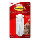 Command Large Designer Wall Hook - White, 1 Hook + 2 Strips-051131921290-LR-212630-1-LR eShop