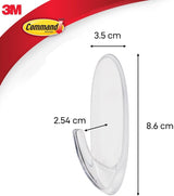 Command Large Single Hook - Clear, 1 Hook + 2 Strips-051141365190-LR-273037-3-LR eShop