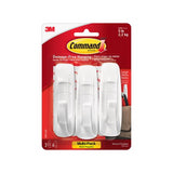 Command Large Utility Wall Hook - White, 3 Hooks + 6 Strips-051131949416-LR-212656-1-LR eShop