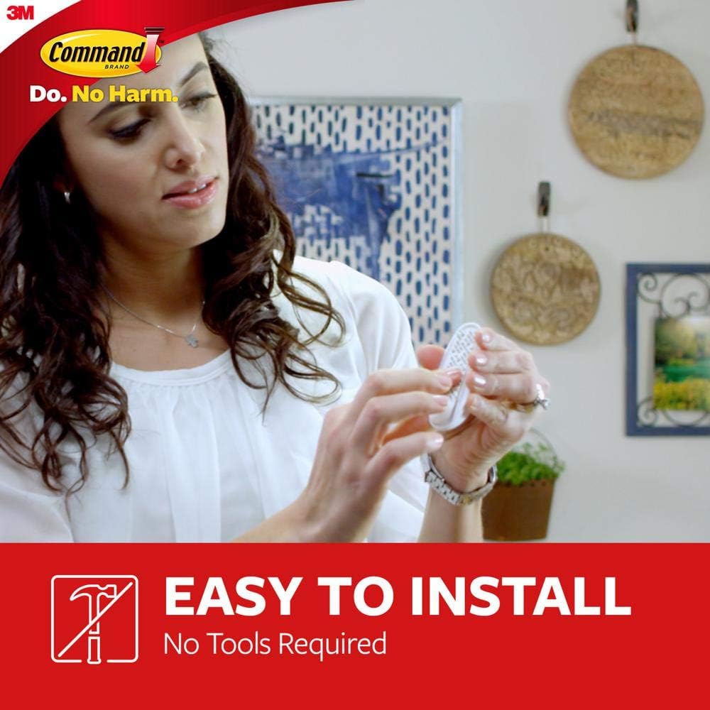 Command Medium Utility Wall Hook - White, 2 Hooks + 4 Strips-051131651418-LR-116191-4-LR eShop