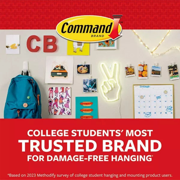 Command Mini Wall Hooks - Clear, 18 Hooks + 24 Strips-051141346953-LR-300642-11-LR eShop
