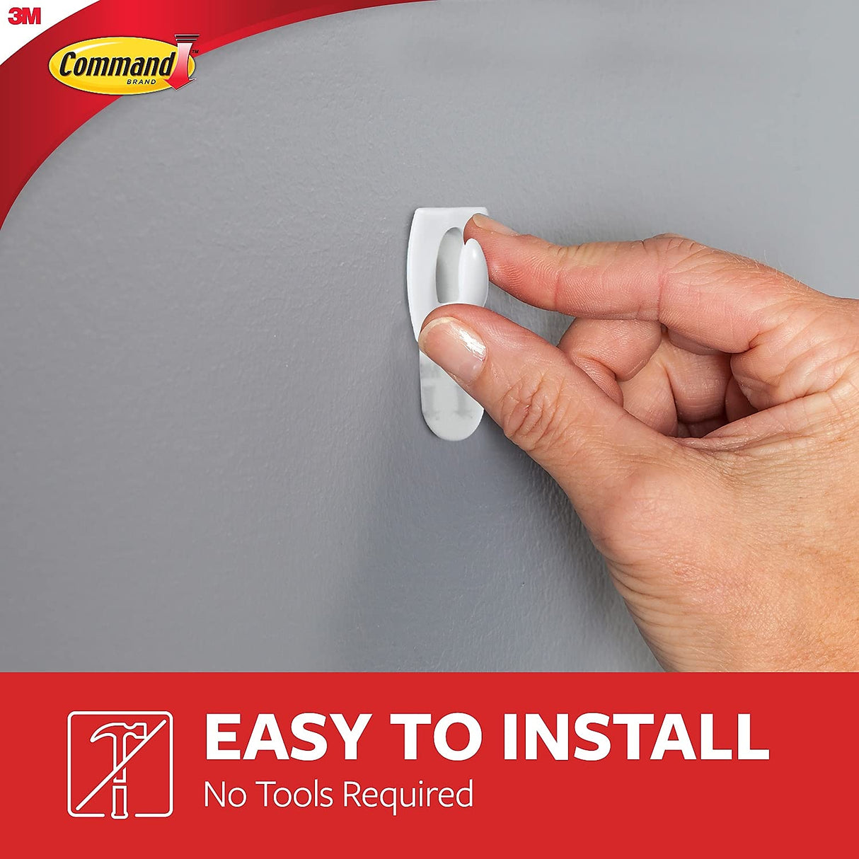 Command Mini Wall Hooks - White, 6 Hooks + 8 Strips-051131705333-LR-155461-4-LR eShop