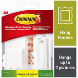 Command Picture Hanging Kit - White, 16 count-076308929626-LR-355421-3-LR eShop