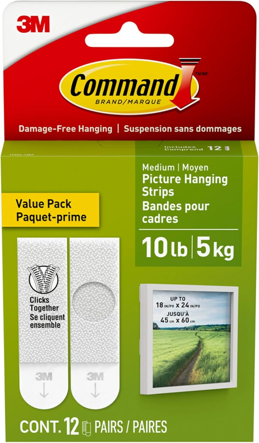 Command Picture Hanging Strips - Medium, 12 pairs-051141939964-LR-350867-1-LR eShop