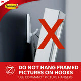 Command Small Designer Wall Hooks - White, 2 Hooks + 4 Strips-051131769090-LR-179627-7-LR eShop