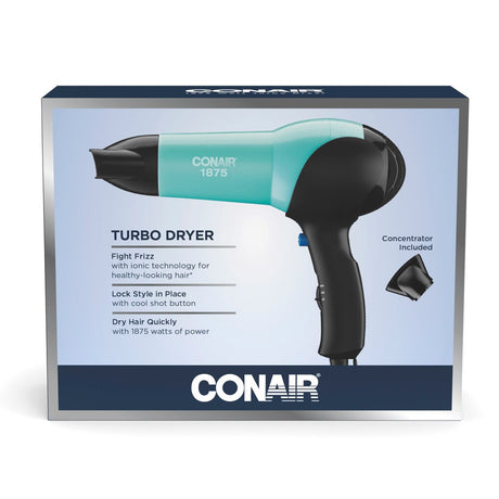 CONAI Ionic Shine Turbo Hair Dryer - Teal, 1875 Watts-074108407665-LR-361090-1-LR eShop