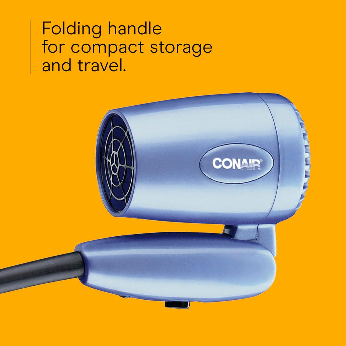 CONAIR 1600 Watt Compact Blow Dryer with Folding Handle - Blue-074108182852-LR-188299-5-LR eShop