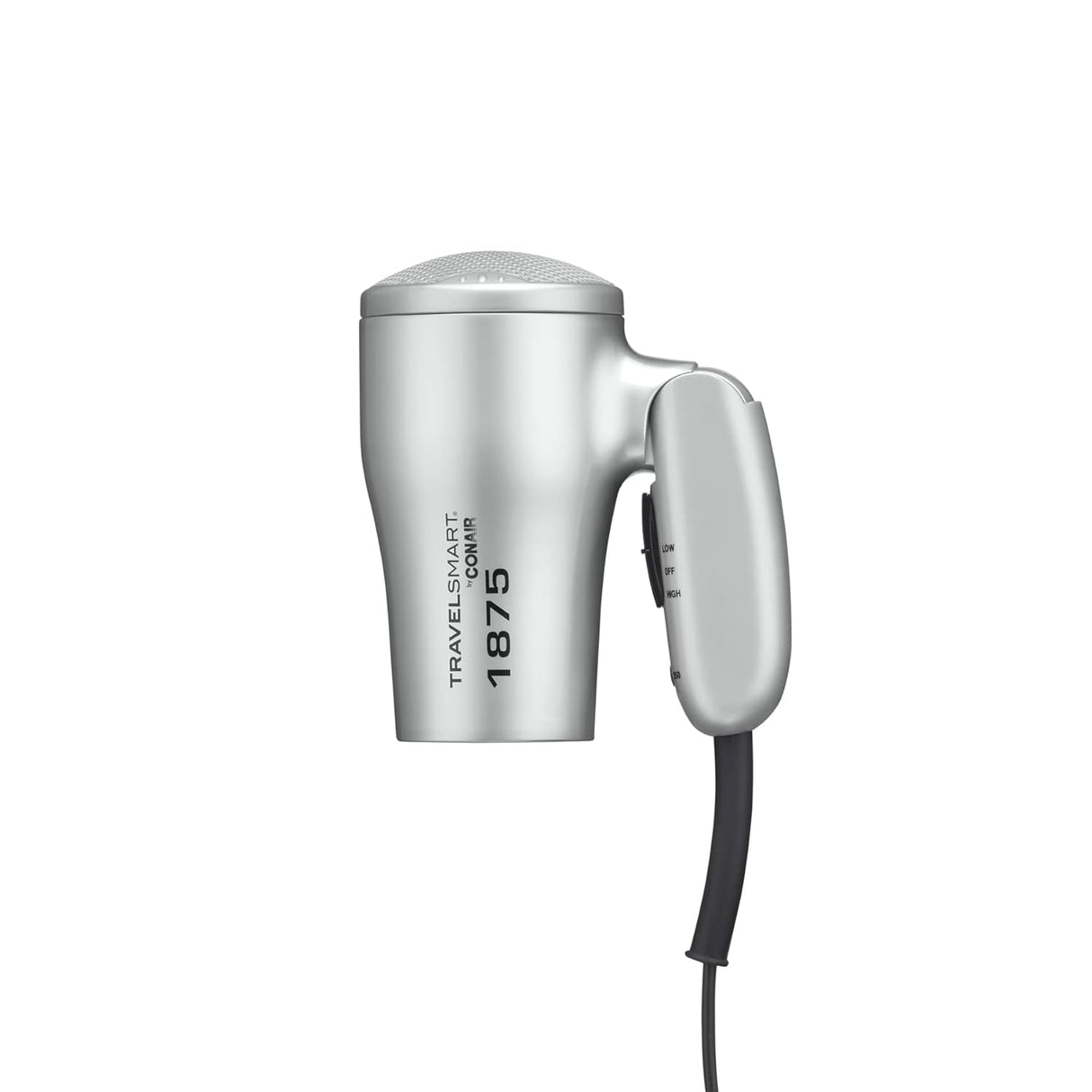 CONAIR 1875 Watt Compact Dual Voltage Travel Hair Dryer with Folding Handle - Grey-074108190499-LR-101923-4-LR eShop