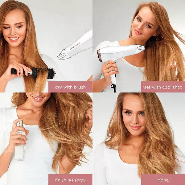 CONAIR 1875 Watt Double Ceramic Hair Dryer - White-074108392695-LR-343661-10-LR eShop