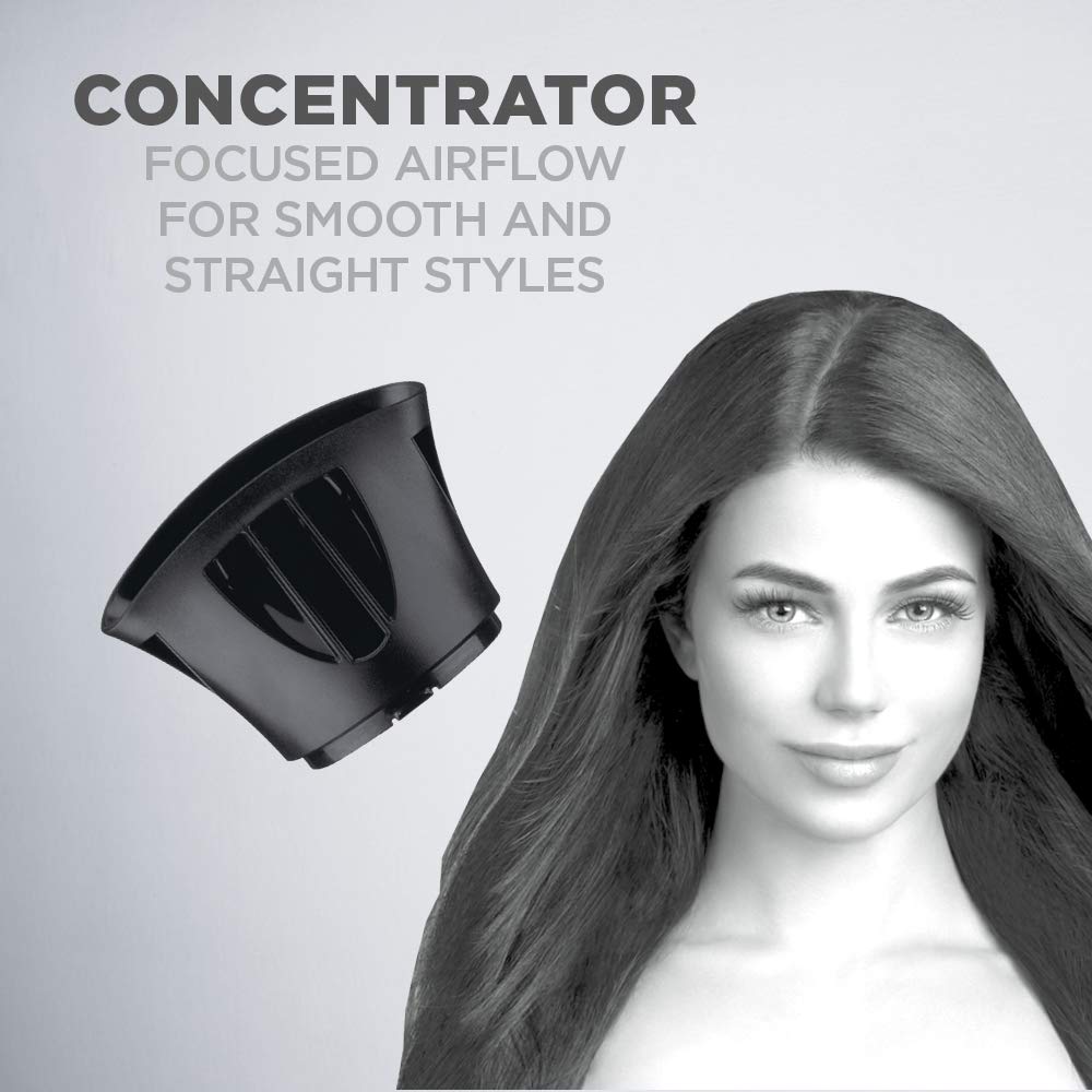 CONAIR 1875 Watt Turbo Hair Dryer - Blue & Black-074108190079-LR-155160-6-LR eShop