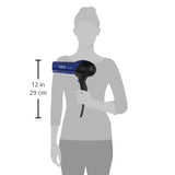 CONAIR 1875 Watt Turbo Hair Dryer - Blue & Black-074108190079-LR-155160-9-LR eShop