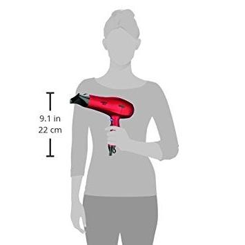 CONAIR 1875 Watt Velvet Touch Hair Dryer - Red-074108323668-LR-292024-5-LR eShop