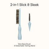 CONAIR 2-in-1 Slick & Sleek Brush With Detachable Taming Wand - Blue-074108866868-LR-363650-8-LR eShop