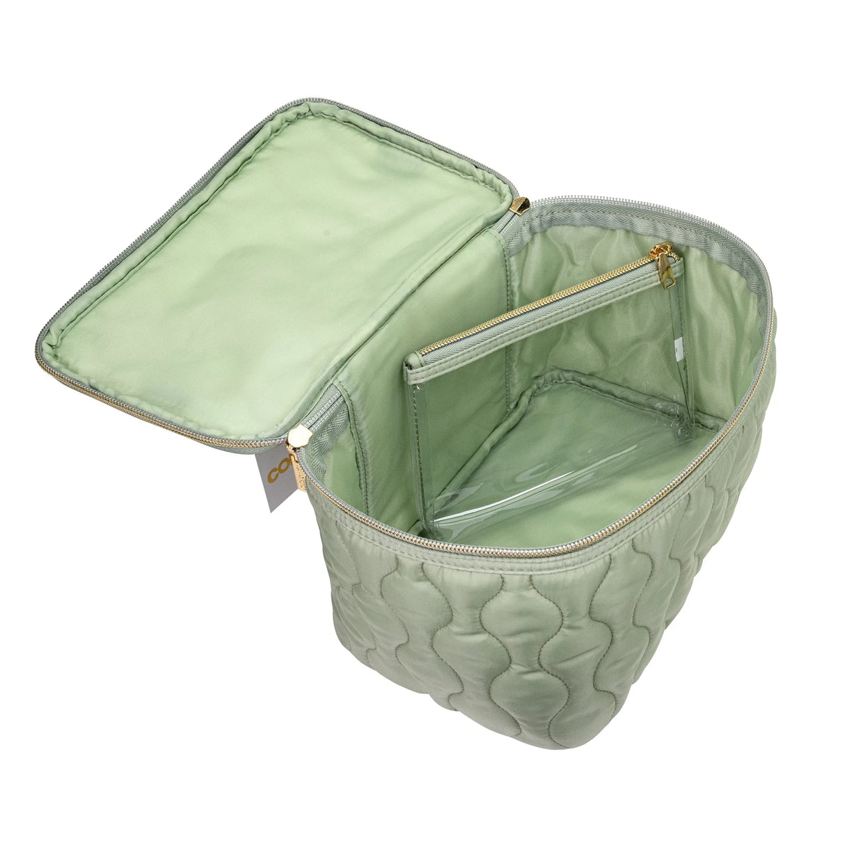 CONAIR 2 Piece Quilted Train Case - Sage-079642320593-LR-357082-4-LR eShop