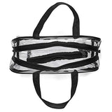 CONAIR basics PVC Weekender Toiletry Kit - Black and Clear, 2 piece-079642034025-LR-330313-4-LR eShop