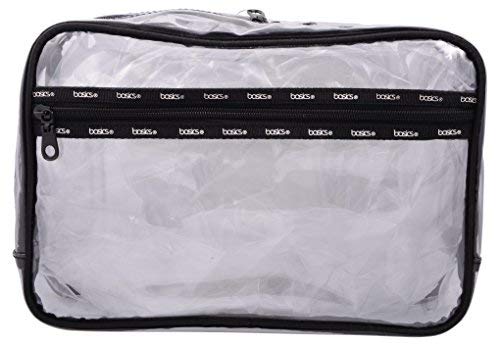 CONAIR basics Rectangular PVC Organizer Case - Black and Clear-079642014409-LR-330323-2-LR eShop