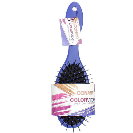 CONAIR Colorvibes Everyday Stylers Oval Cushion Hair Brush - Assorted-074108887405-LR-206821-1-LR eShop