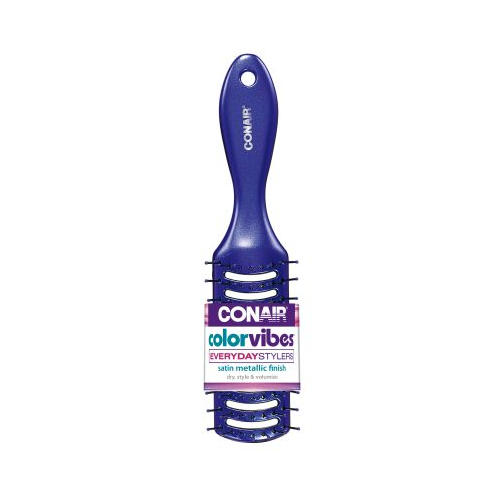 CONAIR Colorvibes Everyday Stylers Vented Hair Brush With Elastics - Assorted-074108887429-LR-206823-1-LR eShop