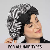 CONAIR Comfy & Dry Shower Cap with Bow-074108559487-LR-335415-5-LR eShop