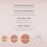 CONAIR Compact Double Ceramic Hot Rollers - 1/2", 3/4", 1", 20 count-074108145734-LR-202870-4-LR eShop