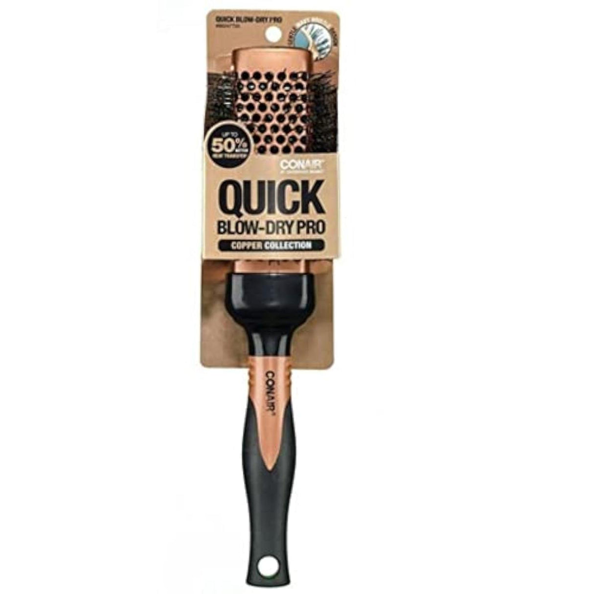 CONAIR Copper Collection Quick Blow-Dry Porcupine Round Brush-074108862556-LR-302031-1-LR eShop