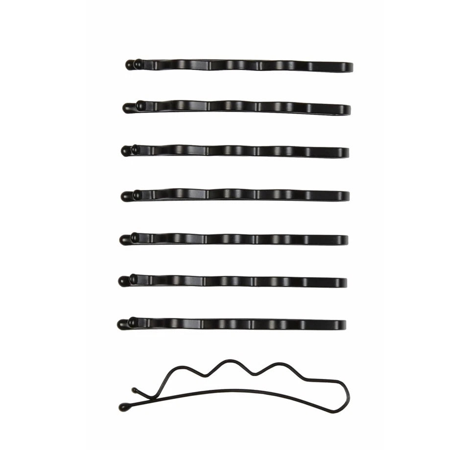 CONAIR Curl Collective Curly Hair Bobby Pins - Black, 8 count-074108560254-LR-345423-2-LR eShop