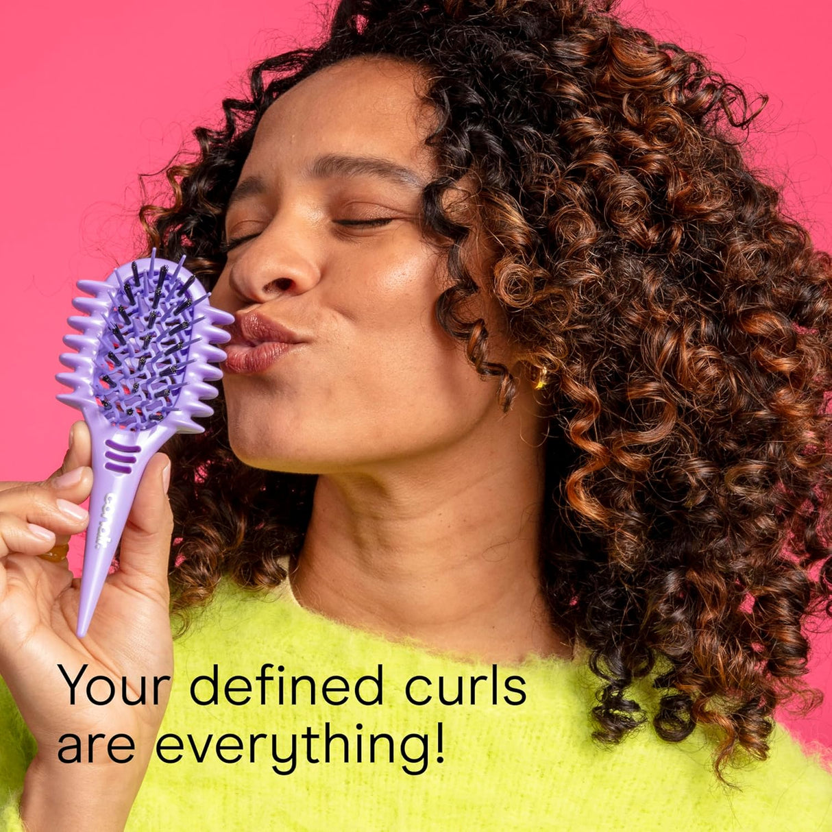 CONAIR Curl Define Pro Mini Detangler Brush for Loose Curls - Purple-074108956873-LR-362550-5-LR eShop