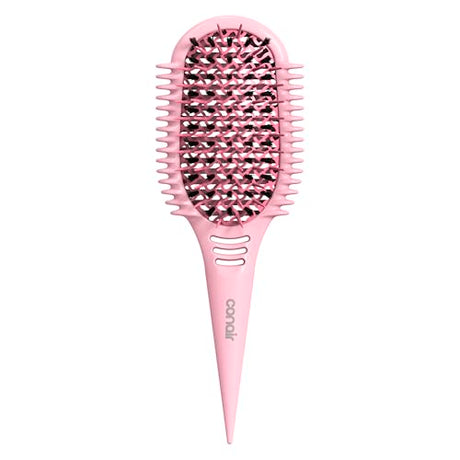 CONAIR Curl Define Pro Tighter Curls Detangler Hair Styling Brush - Pink-074108957269-LR-362553-1-LR eShop