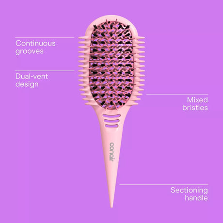 CONAIR Curl Define Pro Tighter Curls Detangler Hair Styling Brush - Pink-074108957269-LR-362553-2-LR eShop